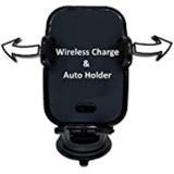 Acharger Auto Clamping Wireless Car Charger w/New Auto Holding Cradle (Air Vent Mount is Foam Backed for Scratch Protection)