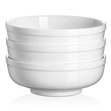 Yes Chef Collection  950ml Porcelain Large Soup/Pasta/Serving Bowl Set - Set of 3, White