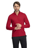 Golf Half Zip Pullover Men - Fleece Sweater Jacket - Mens Dry Fit Golf Shirts