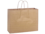 Abc Check Printing ABC Kraft Paper Shopping Bag Vogue, 16 x 6 x 12 1/2