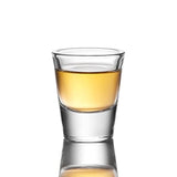 ELIVIA Shot Glass Set with Heavy Base, 1.2 oz Clear Glasses for Whiskey and Liqueurs (12 pack) - JM01