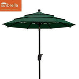 EliteShade 9Ft Market Umbrella Patio Outdoor Backyard Aluminum Table Umbrella (FadeSafe Beige)