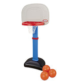 Little Tikes Easy Score Basketball Set, Blue, 3 Balls