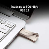 Samsung BAR Plus USB 3.1 Flash Drive 128GB - 300MB/s (MUF-128BE4/AM) - Titan Gray