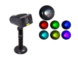 Poeland  PW-RGB230-RM 7 Color with White Laser Christmas and Decorative Lights, Star Effects