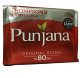 Punjana Tea Thompson's Punjana Irish Breakfast 80 Teabags (8.82 Oz) (Pack of 2)