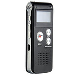 Aketek Multifunctional Rechargeable 8G 8GB 650HR Digital Audio Voice Recorder Dictaphone MP3 Player FM (12)