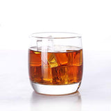 ELIVIA Old Fashioned 10-Ounce Whiskey Glasses (4 Pack), Rock Style Lead Free Crystal Glassware for Scotch, Bourbon and Cocktails