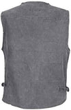 LUSI MADAM Mens Outdoor Vest Multi-Pockets Casual Vest for Work Fishing Photography Journalist