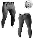 Defender Men's Compression Baselayer Pants Legging Shorts Shirts Tights Running