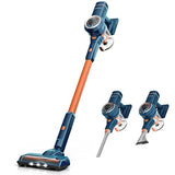 ORFELD Cordless Vacuum, 20000pa Stick Vacuum 5 in 1, 3 Gear Adjustment, 6 Level Filtering, Up to 40 Minutes Runtime with Dual Japanese Motor for Deep Clean Whole House