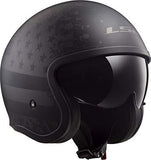 LS2 Helmets Motorcycle & Powersports Helmet's Spitfire (Black Flag, Large)