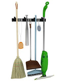 Kosair  Mop, Broom & Tool Holder- Perfect for your Garage or Basement- Garden Tool Storage- Laundry Room Organization- Mops, Brooms, Dusters & More-Wall Mounted Aluminum Organizer- For Home & Commercial Use