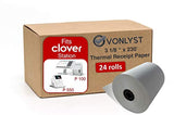 Vonlyst Thermal Receipt Paper Rolls 3 1/8