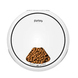 Faroro Automatic Cat Feeder Dry Wet Food Dispenser with Programmable Timer Up 5 Meals per Day 10s Voice Recorder for Cats, Dogs and Small Animals