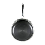 Frieling USA Black Cube Hybrid Stainless/Nonstick Cookware Fry Pan, 11-Inch