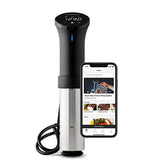 ANCROWN Culinary AN500-US00 Sous Vide Precision Cooker (WiFi), 1000 Watts | Anova App Included, Black and Silver