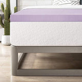 Best Price Mattress Mattress Topper - 2" Memory Foam Bed Topper Lavender Cooling Mattress Pad, Queen Size