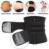 KIWI RATA Neoprene Sauna Waist Trainer Corset Sweat Belt for Women Weight Loss Compression Trimmer Workout Fitness