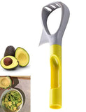 KOECTWYM 5-in-1 Avocado Slicer Multitool Tool, Peeler, Pitter, Guacamole Masher, Cutter, Splitter,Seed Remover