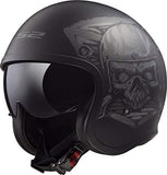 LS2 Helmets Motorcycle & Powersports Helmet's Spitfire (Black Flag, Large)