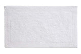 Grund Certified 100% Organic Cotton Reversible Bath Mat, Puro Series, 24-Inch by 40-Inch, White