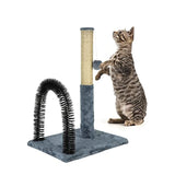 RIZZARI Cat Scratching Post,Tall Scratching Posts for Indoor Cats,Sisal Kitty Scratcher Cat Interactive Toys,Cat Activity Center and Playground