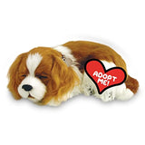 Cavalier Pets Perfect Petzzz Original Petzzz Cavalier King Charles, Realistic, Life-Like Stuffed Interactive Plush Toy, Electronic Pets, Companion Pet Dog with 100% Synthetic Fur –