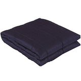 Weighted Idea Sleep Weighted Blanket | 12 lbs | 48''x78'' | Cotton | Grey | for Adult Woman and Man