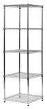 EEZE Rack  Steel Wire Shelf Slim Spacesaver, 59