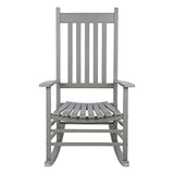 Shine Company 4332SG Vermont Porch Rocker, Storm Grey