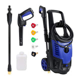 WestForce Electric Pressure Washer 2300PSI Power Washer 1.2GPM Pressure Cleaner Machine with 5 Nozzles,Ideal for Cleaning Garden, Vehicles, Driveways, Patios, Blue