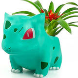 Cleverwolf 6 inch Bulbasaur Planter Pot Succulent Flowerpot Indoor Flower Plant Pots Cute Green Plants Flower Pot Great for Succulents, Flowers, Herbs, Cactus, House and Office Décor