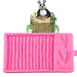 Joinor 3D Bamboo Silicone Mold Cake Border Fondant Molds DIY Sugarcraft Cake Decorating Tools Candy Chocolate Gumpaste Moulds