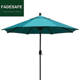 EliteShade 9Ft Market Umbrella Patio Outdoor Backyard Aluminum Table Umbrella (FadeSafe Beige)