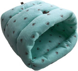 WOWOWMEOW Guinea-Pigs Bed,Hamster Bed,Small Animals Warm Hanging Cage Cave Bed