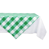 DII Cotton Buffalo Check Table Runner for Family Dinners or Gatherings, Indoor or Outdoor Parties, Halloween, & Everyday Use (14x72",  Seats 4-6 People), Orange & Black