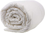 Brermer Organic All Season Australian Wool Filled Duvet (Woolmark & Oeko-Tex Quality Certified - Washable) Queen - 89'' x 90''