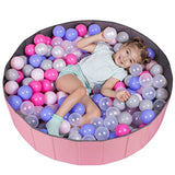 Gamtik Ball Pit, Ball Pits for Toddlers Babies, Foldable Portable Round Baby Playpen Ball Pit for Indoor Outdoor Play, Toys Gift for Kids Babies Toddlers with Storage Bag (Balls Not Included)