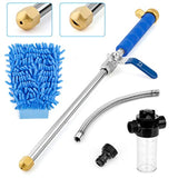 Yoobure Hydro Jet High Pressure Power Washer Gun, Pressure Power Hose Nozzle Washer Wand Nozzle Glass Window Cleaning Sprayer for Car Home Garden Washing