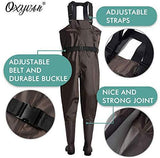 OXYVAN Waders Waterproof Lightweight Fishing Waders with Boots Bootfoot Hunting Chest Waders for Men Women