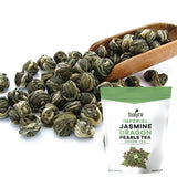 Tealyra - Imperial Jasmine Dragon Pearls - 16-Ounce - Green Tea Loose Leaf - Best Jasmine Tea - Organically Grown - 450 Gram