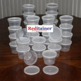 Reditainer Deli Food Storage Containers with Lid (50, 16 Ounce)