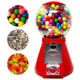 American Gumball Company Red Classic Metal Gumball Machine 11-inch