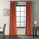 Half Price Drapes VPCH-192018-120 Signature Blackout Velvet Curtain, Burgundy, 50 X 120