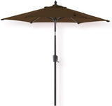 Wikiwiki Olefin 9 FT Market Umbrella Patio Outdoor Table Umbrellas with 3-year Nonfading Olefin Canopy and Push Button Tilt for Garden, Backyard & Pool