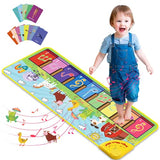 Joyjoz Baby Musical Mats with 25 Music Sounds, Musical Toys Child Floor Piano Keyboard Mat Carpet Animal Blanket Touch Playmat Early Education Toys for Baby Girls Boys Toddlers (1 to 5 Years Old)