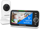 HelloBaby Monitor with Camera and Audio, 5