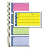 Vonlyst Adams® High Impact Phone Message Book, 2-Part Carbonless, 5-1/4