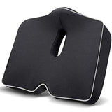 GDFHG Seat Cushion for Office Chair, Memory Foam & Gel Seat,Tailbone Cushion,Coccyx Cushion,Sciatica Pillow for Sitting - Sciatica & Back Pain Relief